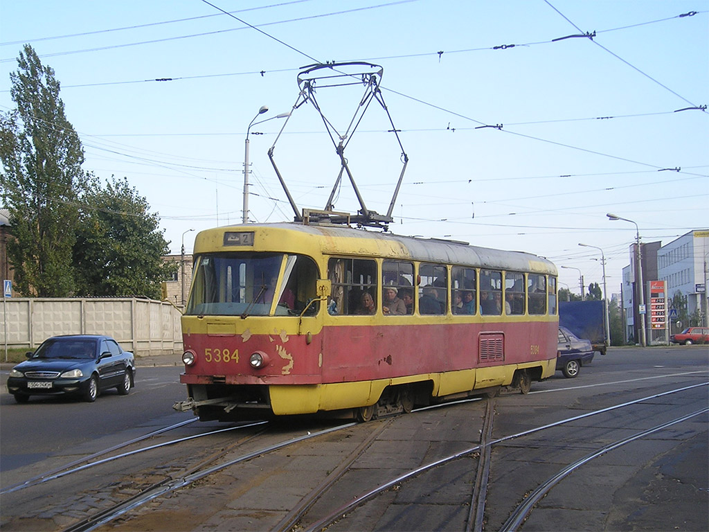Киев, Tatra T3SU № 5384 Киев, Tatra T3SU № 5384