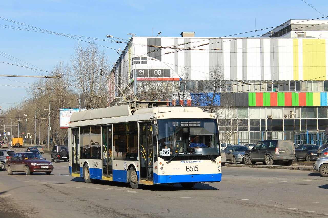 Москва, Тролза-5265.00 «Мегаполис» № 6515