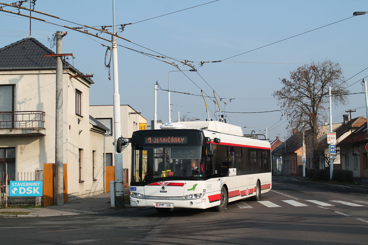 Пардубице, Škoda 26Tr Solaris III № 328