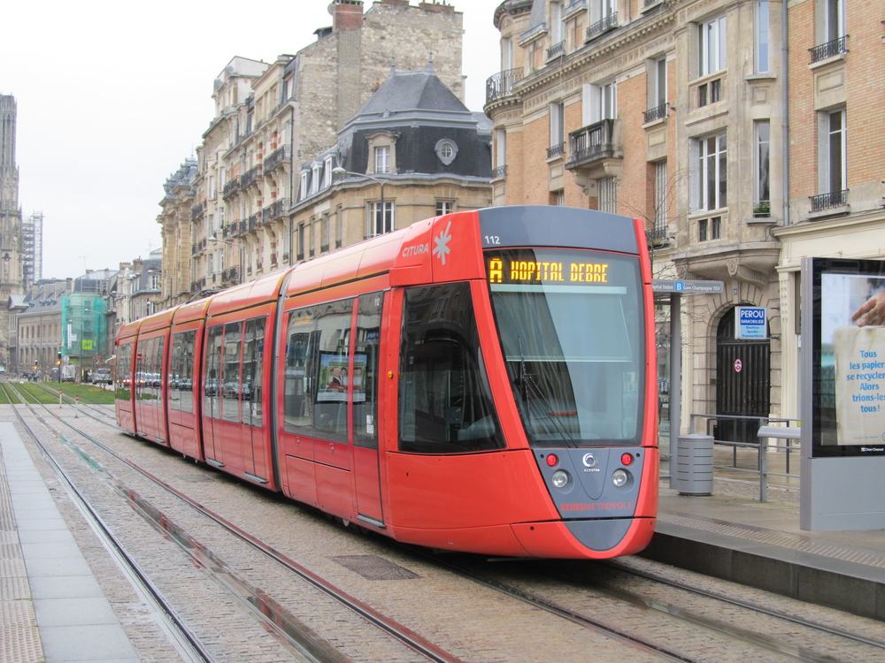 Реймс, Alstom Citadis 302 № 112