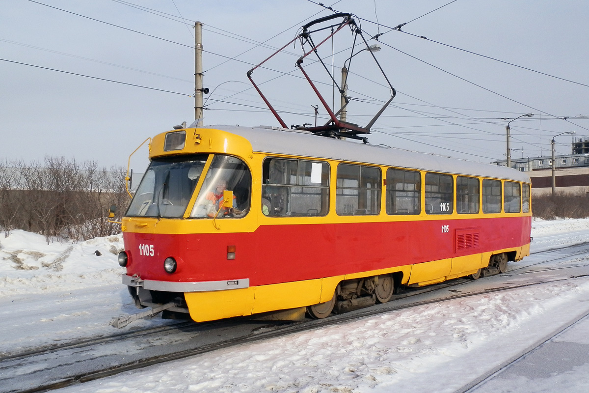 Барнаул, Tatra T3SU № 1105