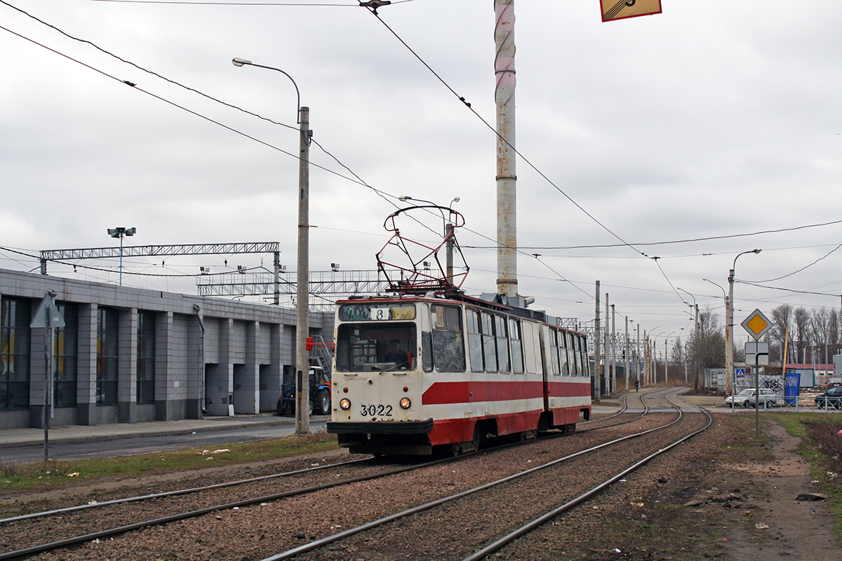 Санкт-Петербург, ЛВС-86К № 3022