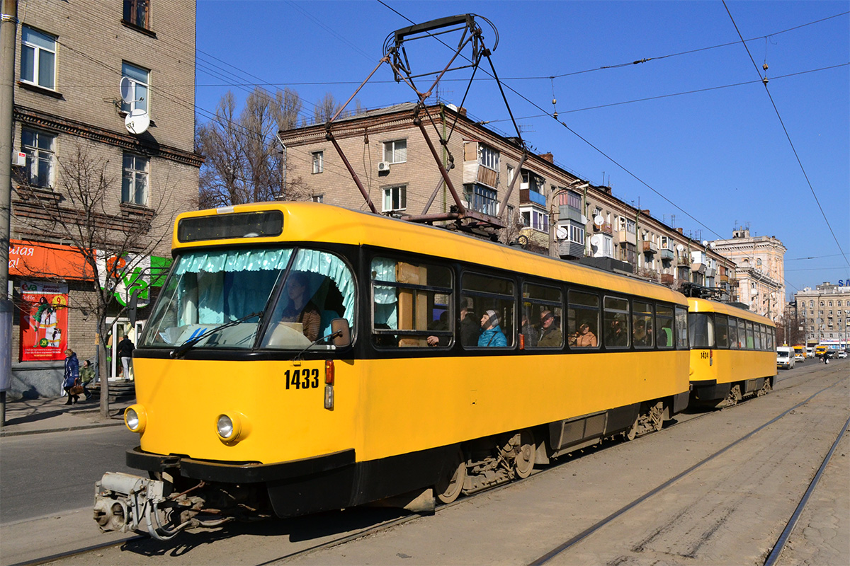Днепр, Tatra T4D-MT № 1433