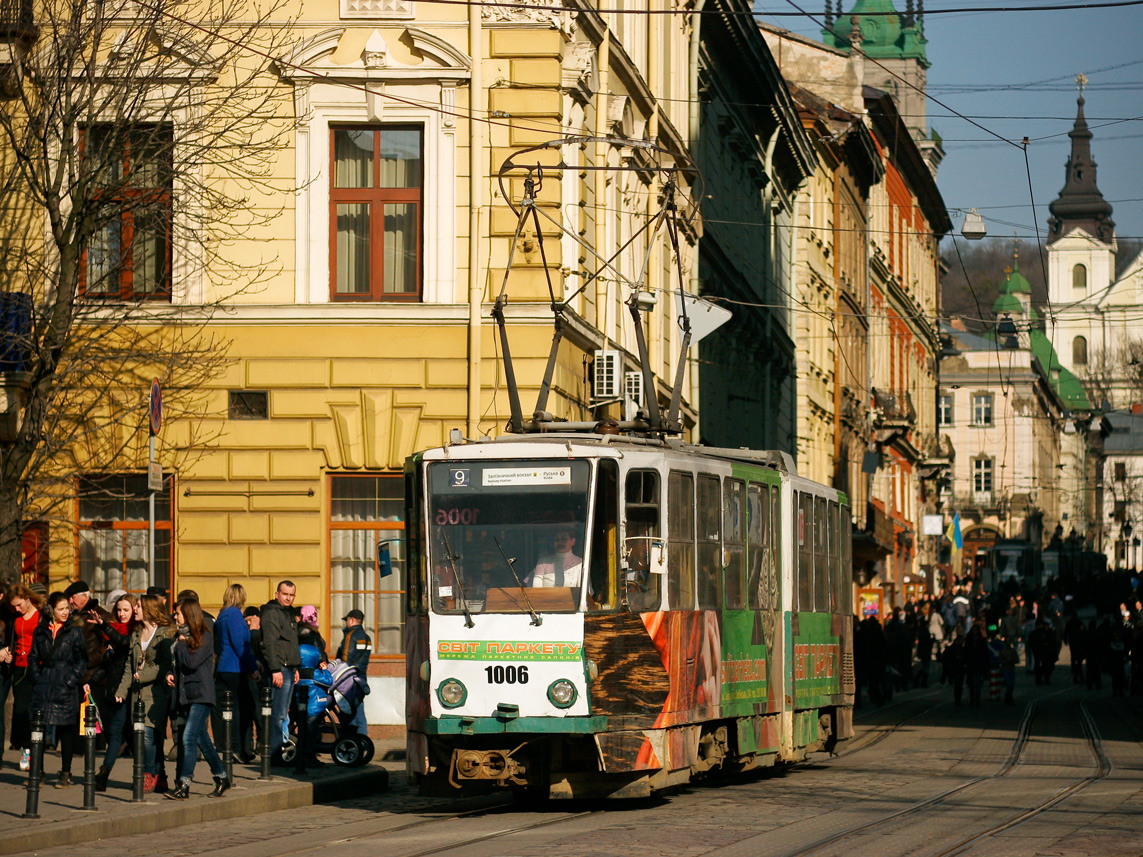 Lemberg, Tatra KT4SU Nr. 1006