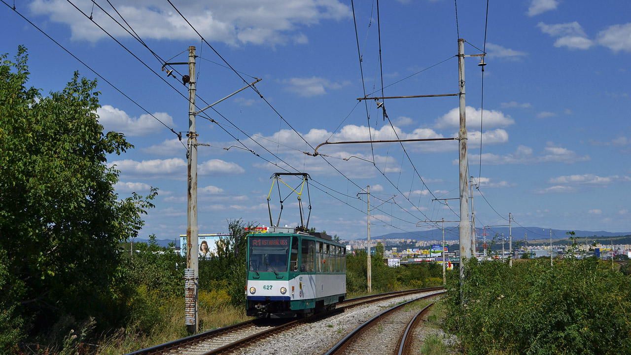 Košice, Tatra T6A5 # 627