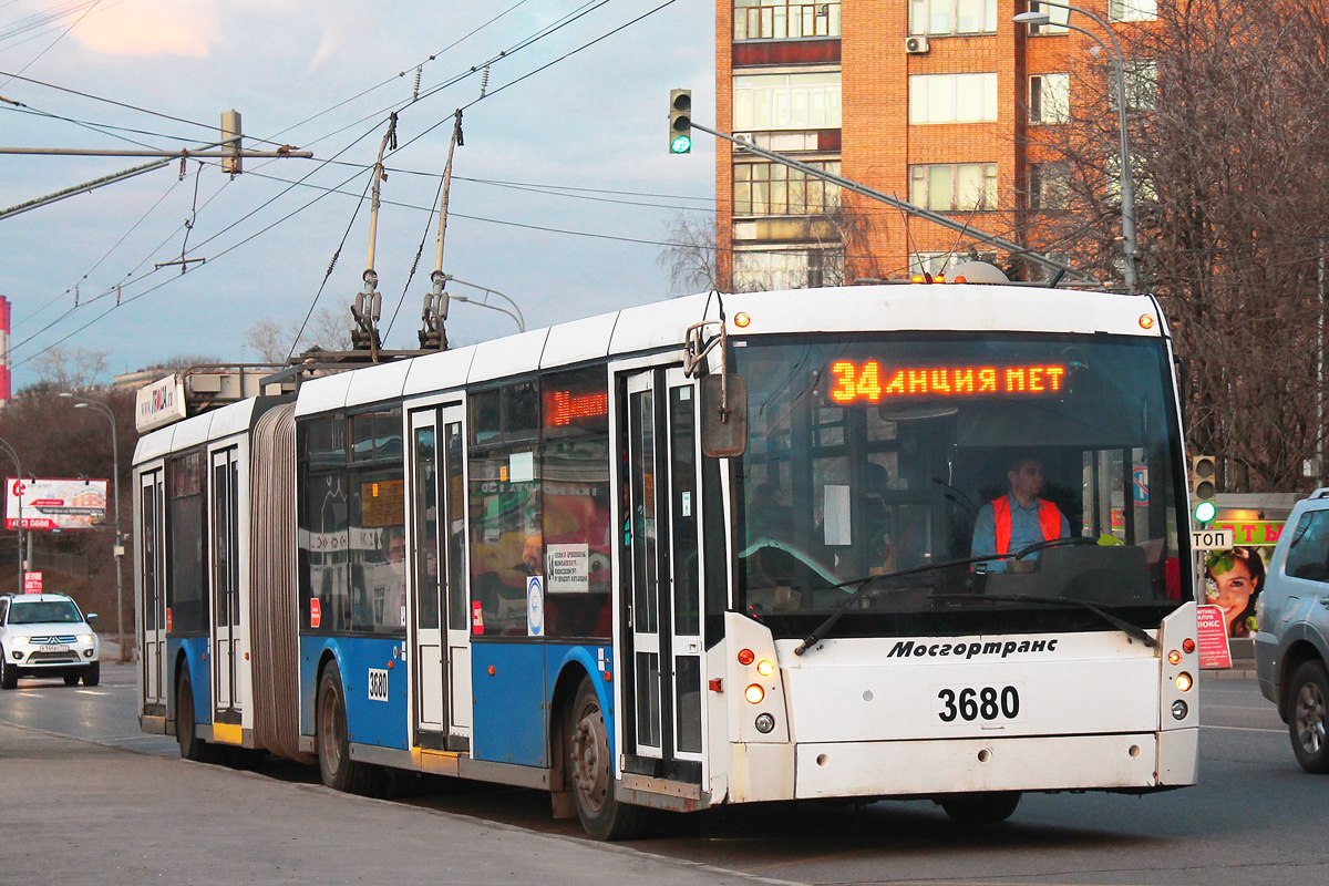 Moscova, Trolza-6206.01 “Megapolis” Nr. 3680