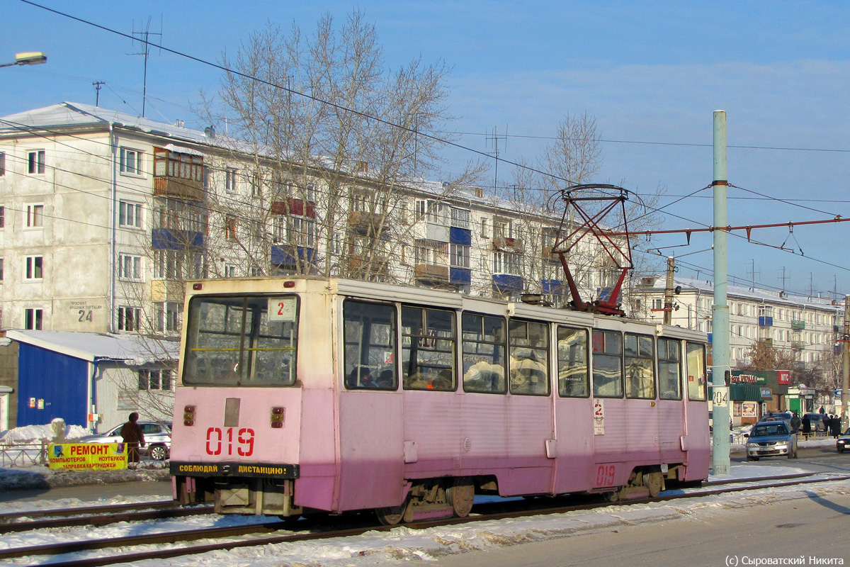 Усолье-Сибирское, 71-605 (КТМ-5М3) № 019