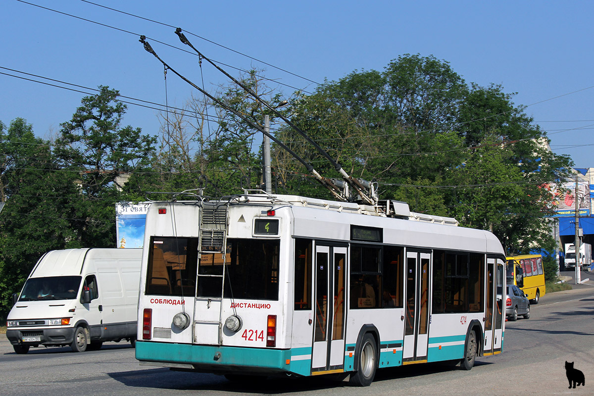 Крымский троллейбус, БКМ 32102 № 4214