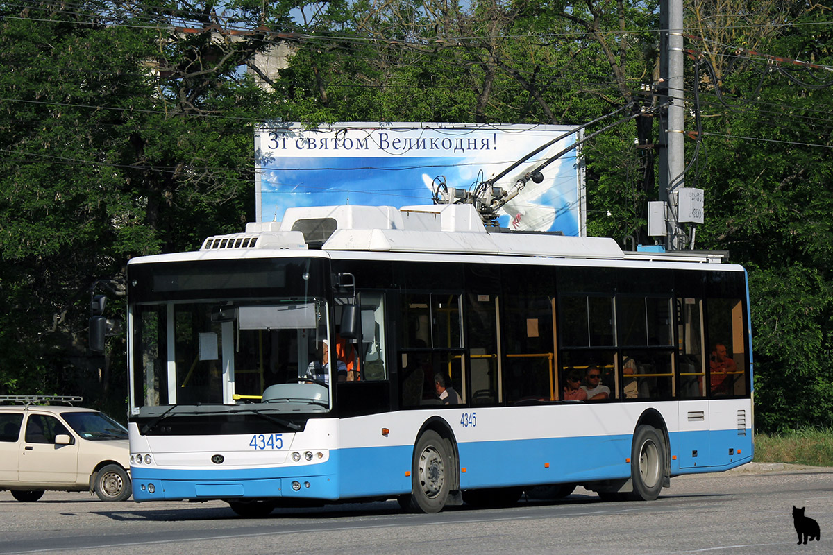 Қырым троллейбусы, Bogdan T70110 № 4345 Қырым троллейбусы, Bogdan T70110 № 4345