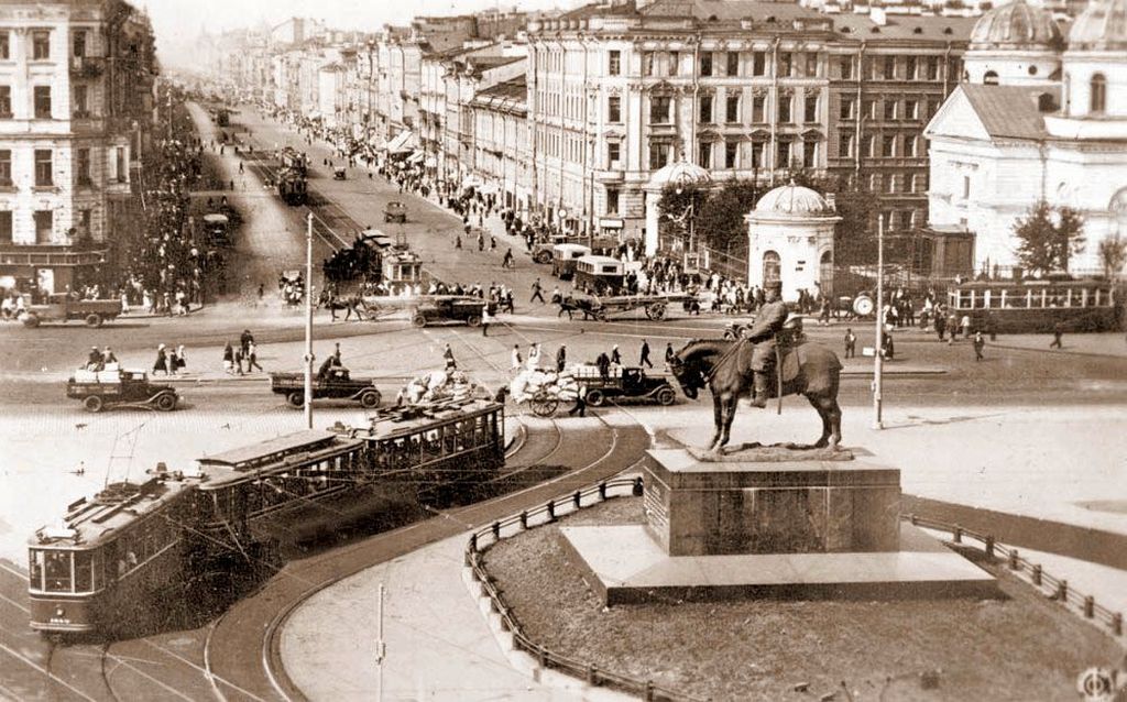 Санкт-Петербург — Исторические фотографии трамвайной инфраструктуры; Санкт-Петербург — Исторические фотографии трамвайных вагонов Санкт-Петербург — Исторические фотографии трамвайной инфраструктуры; Санкт-Петербург — Исторические фотографии трамвайных вагонов