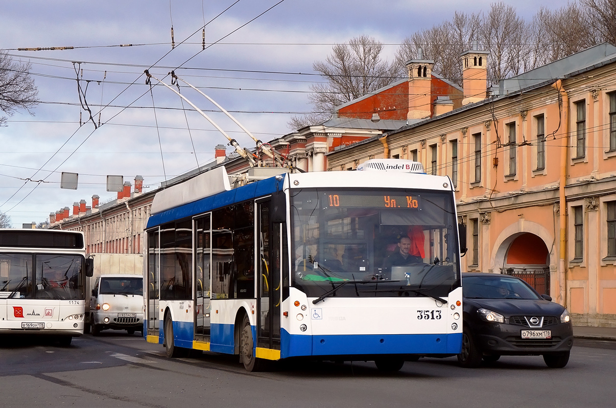 Санкт-Петербург, Тролза-5265.00 «Мегаполис» № 3513