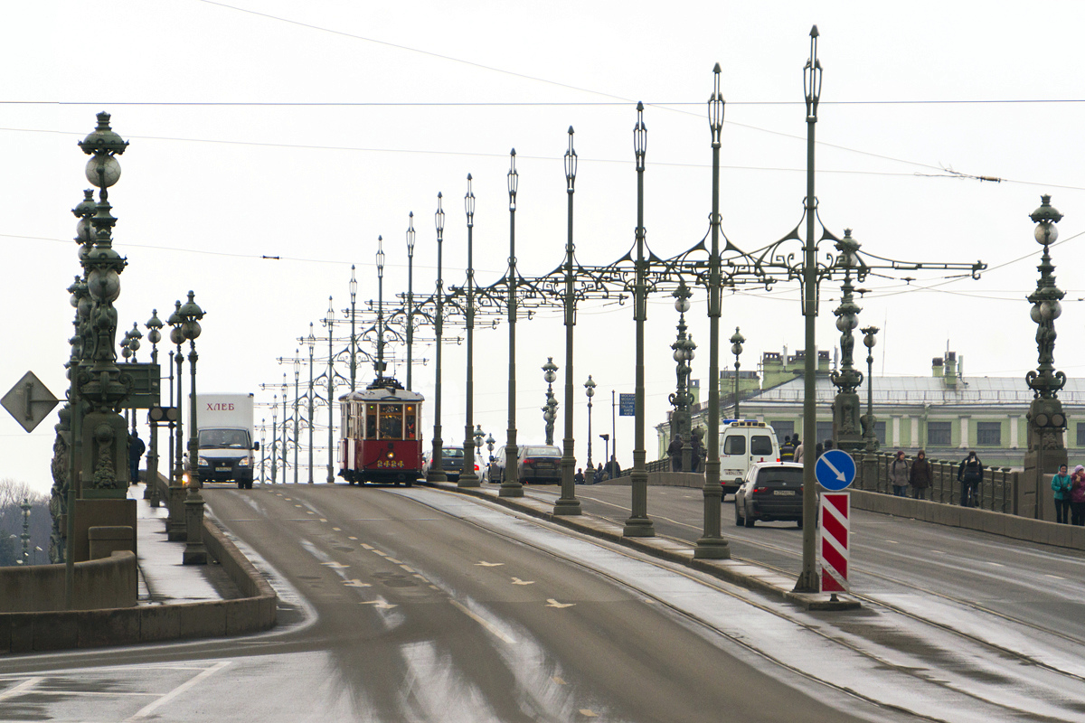 Санкт-Петербург, МС-4 № 2424; Санкт-Петербург — Заказная поездка 08.03.2014 на МС-4 № 2424 в честь пуска грузового трамвая в блокадном Ленинграде в 1942 году; Санкт-Петербург — Мосты Санкт-Петербург, МС-4 № 2424; Санкт-Петербург — Заказная поездка 08.03.2014 на МС-4 № 2424 в честь пуска грузового трамвая в блокадном Ленинграде в 1942 году; Санкт-Петербург — Мосты