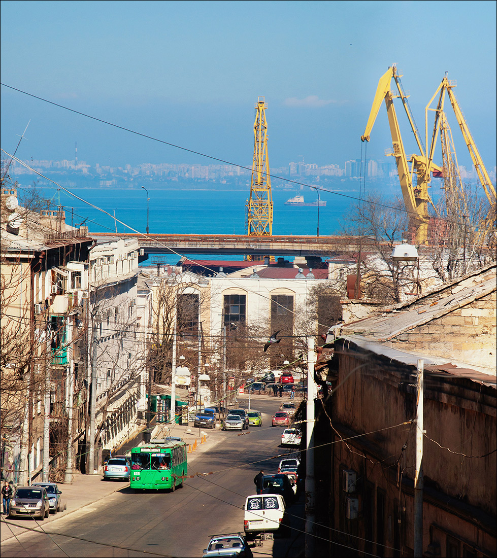 ოდესა, ZiU-682V-012 [V0A] № 655; ოდესა — Trolleybus Lines