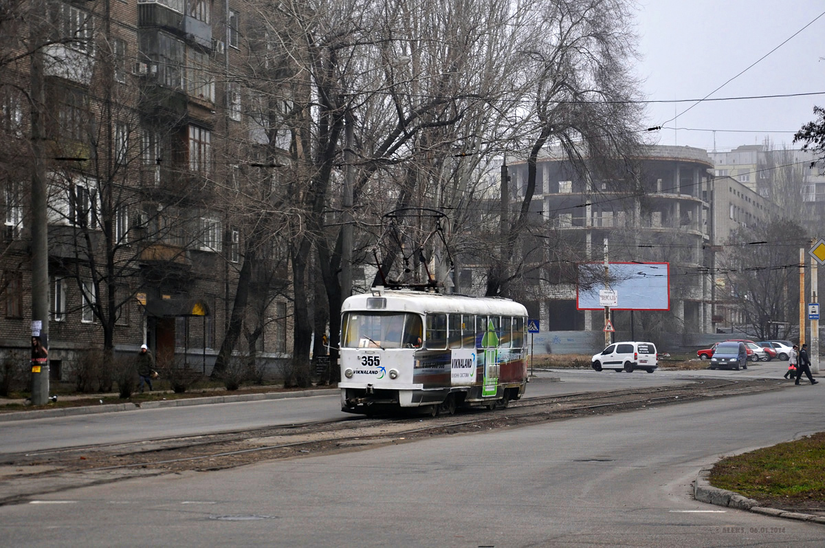 Запорожие, Tatra T3SU № 355