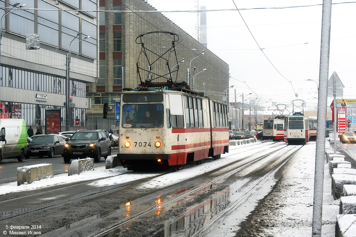 Санкт-Петербург, ЛВС-86К № 7074