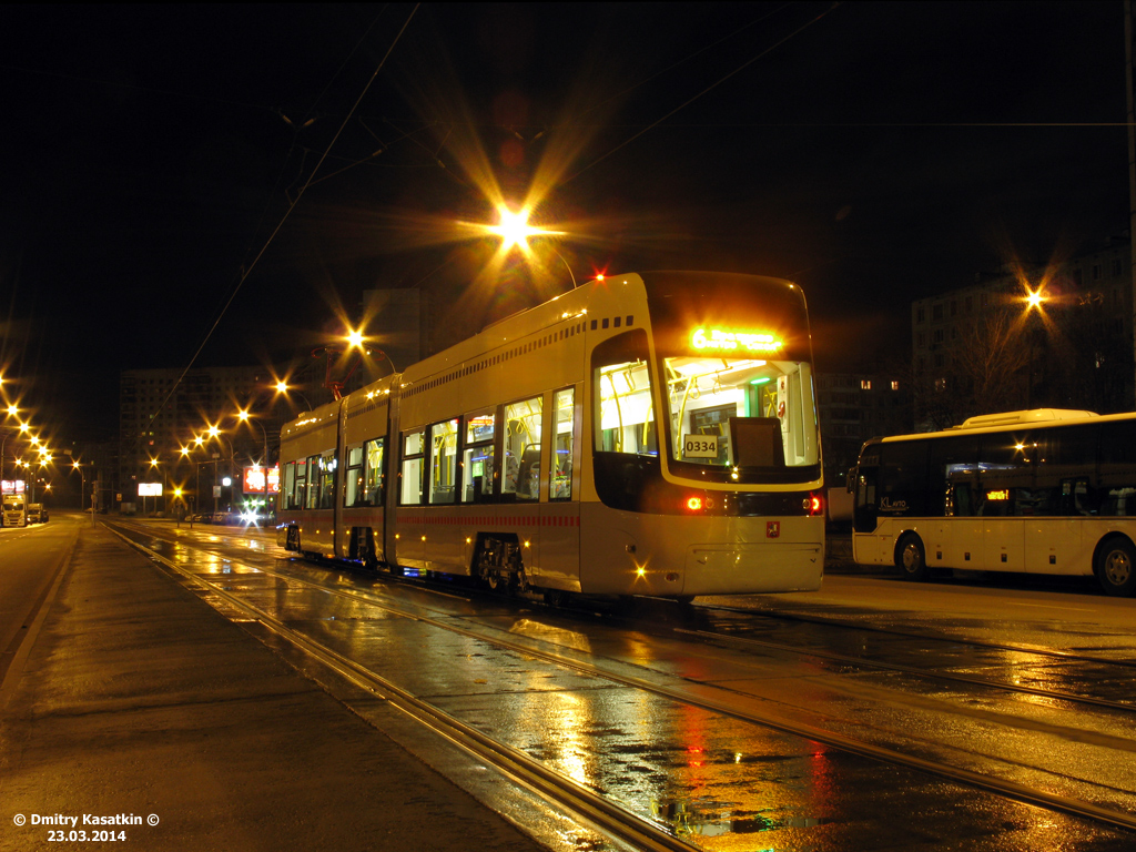 Москва, 71-414 (Pesa Fokstrot) № 0334