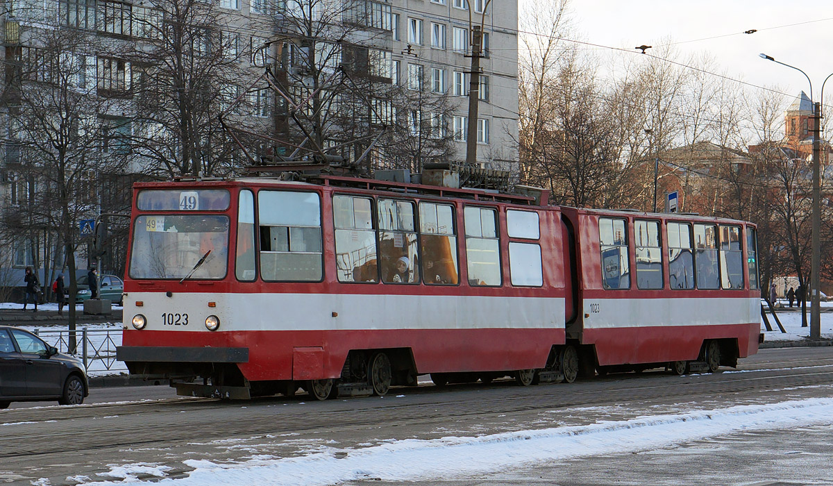 Санкт-Петербург, ЛВС-86К № 1023