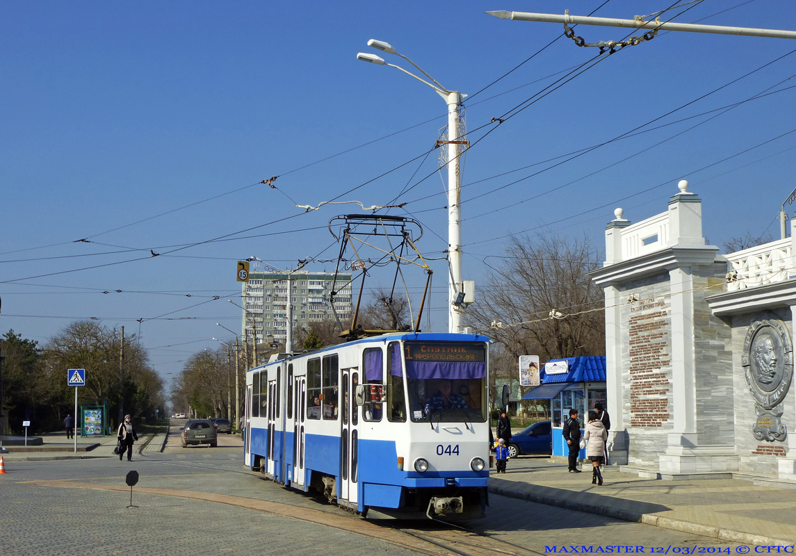 Евпатория, Tatra KT4SU № 044