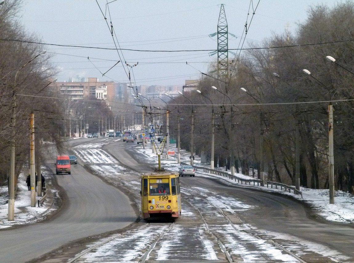 Luhansk — Tramway Lines and Infrastructure