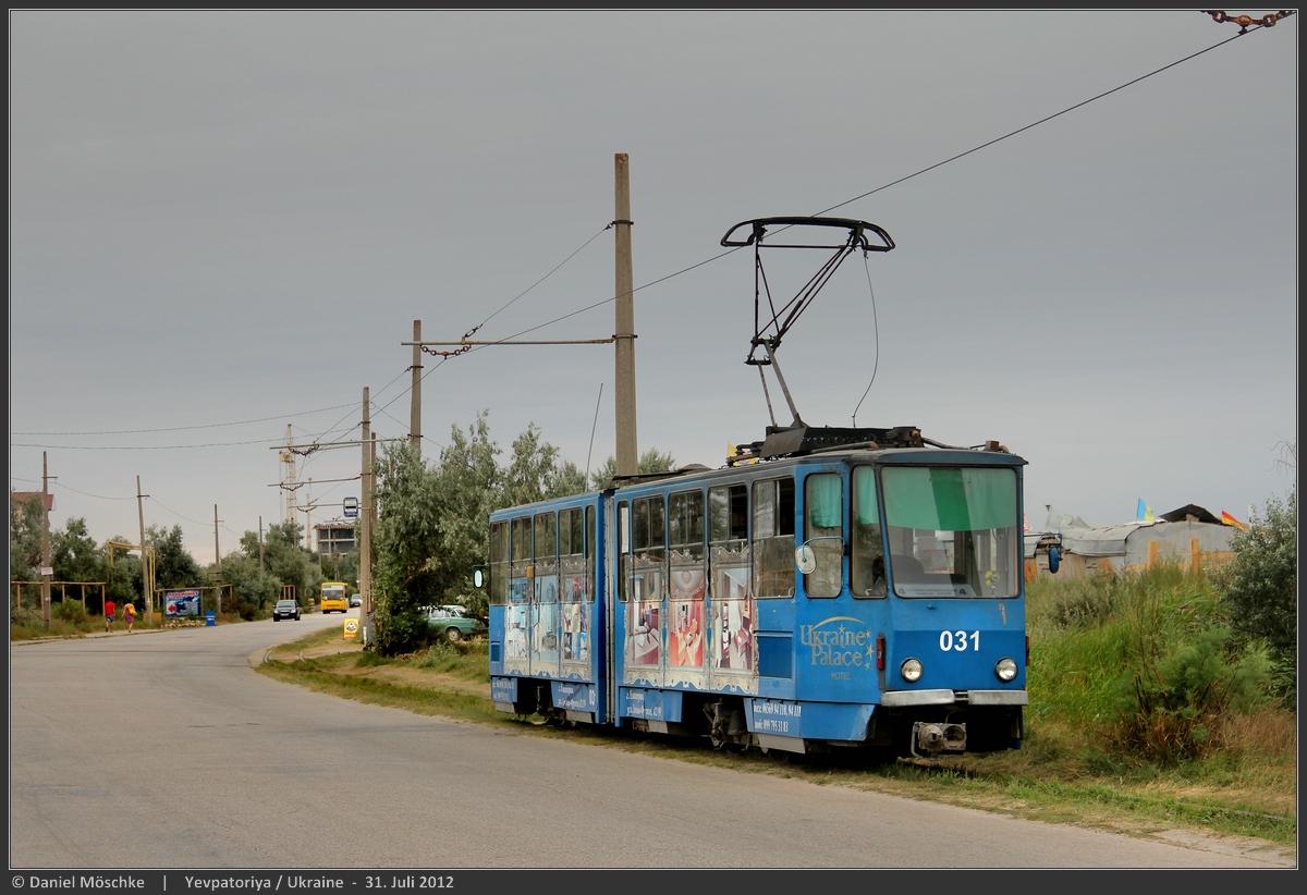 Евпатория, Tatra KT4SU № 031