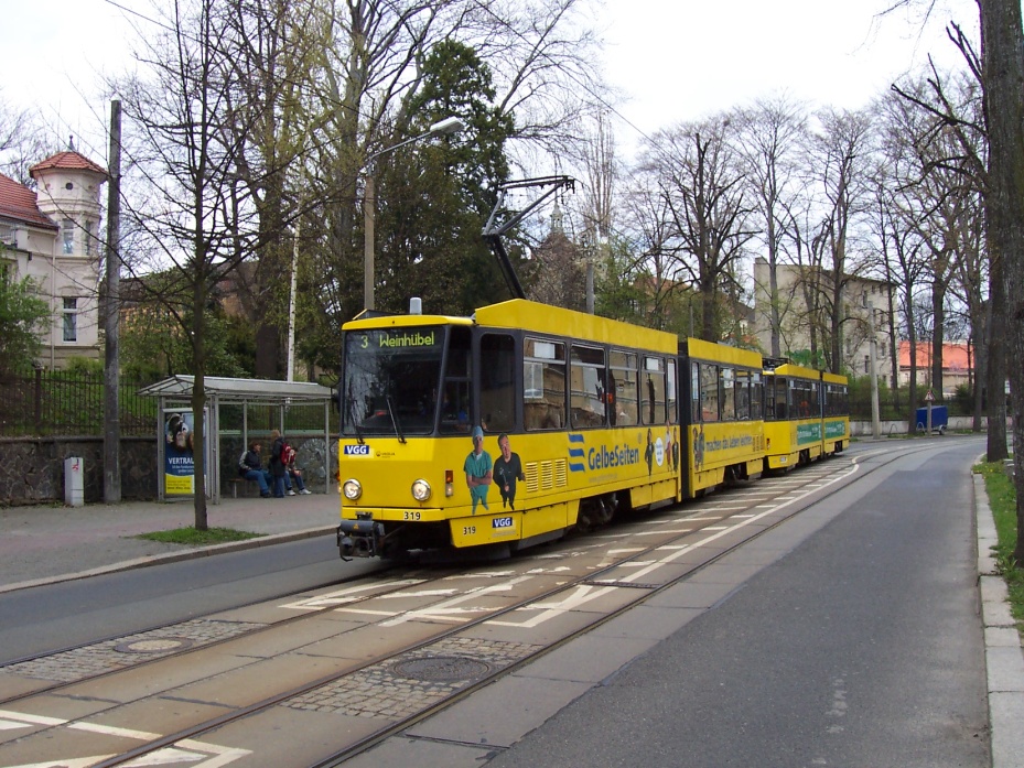 Гёрлиц, Tatra KT4DC № 319