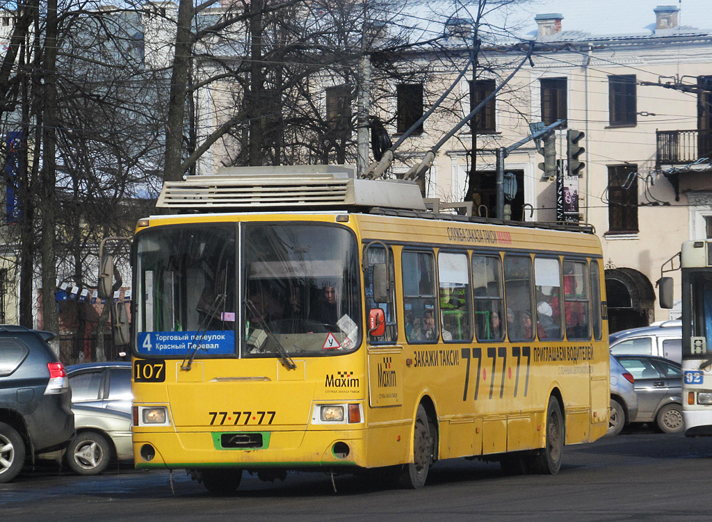 Ярославль, ЛиАЗ-5280 (ВЗТМ) № 107