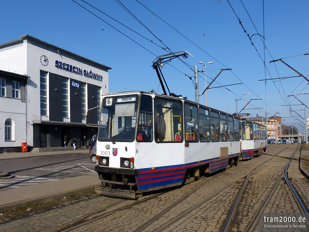 Щецин, Konstal 105Na № 1003