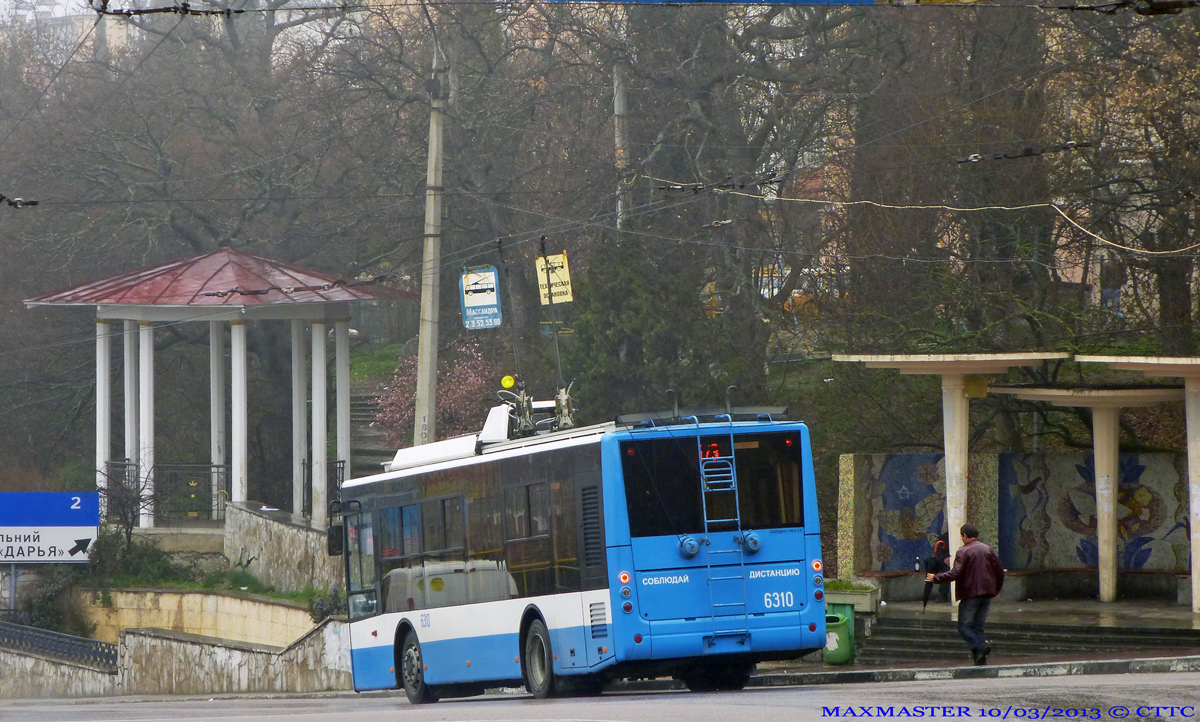 Крымский троллейбус, Богдан Т60111 № 6310