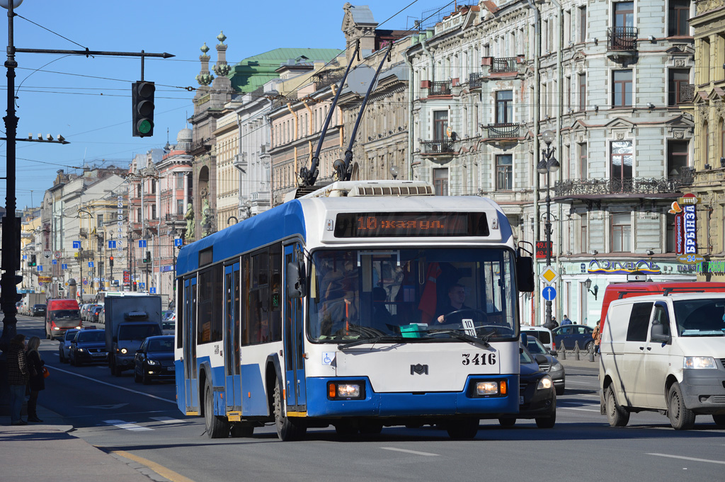 Санкт-Петербург, БКМ 321 № 3416