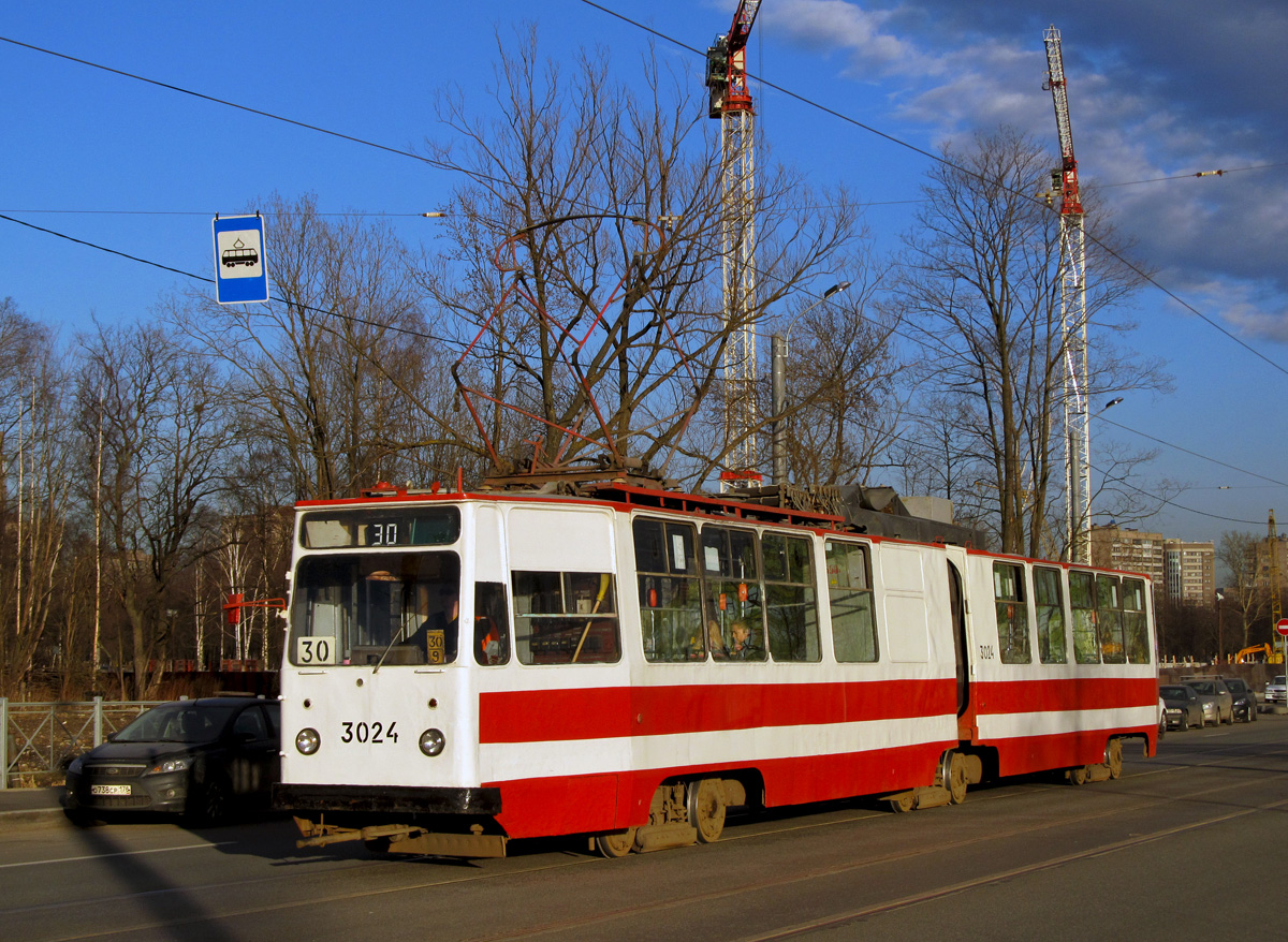 Санкт-Петербург, ЛВС-86К № 3024 Санкт-Петербург, ЛВС-86К № 3024