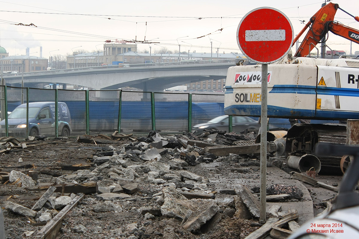 聖彼德斯堡 — Dismantling and abandoned lines; 聖彼德斯堡 — Tram lines and infrastructure