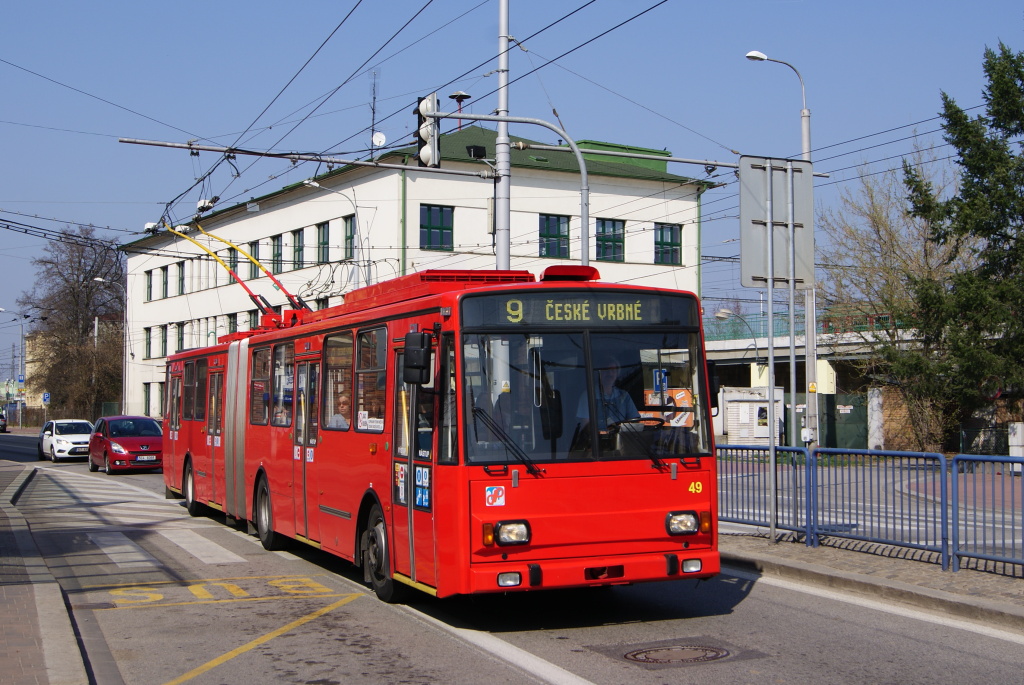 Ческе-Будеёвице, Škoda 15Tr13/7M № 49