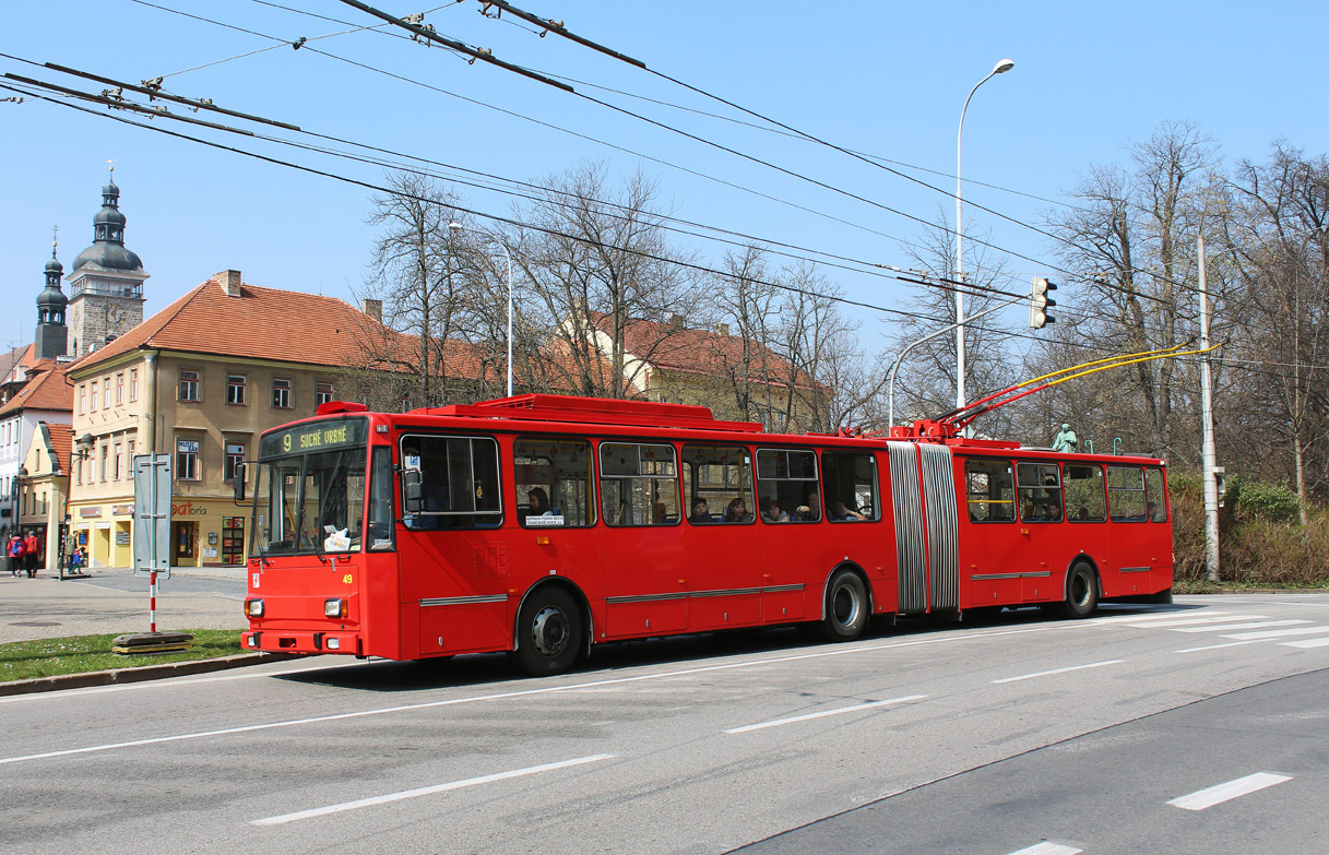 Ческе-Будеёвице, Škoda 15Tr13/7M № 49