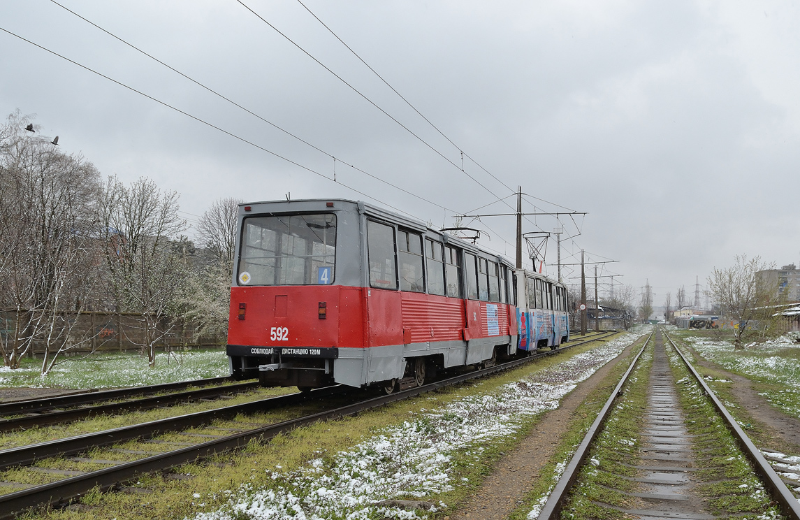 Краснодар, 71-605 (КТМ-5М3) № 592