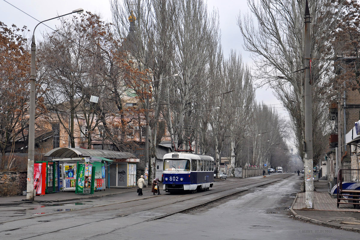 Запорожье, Tatra T3SU № 802
