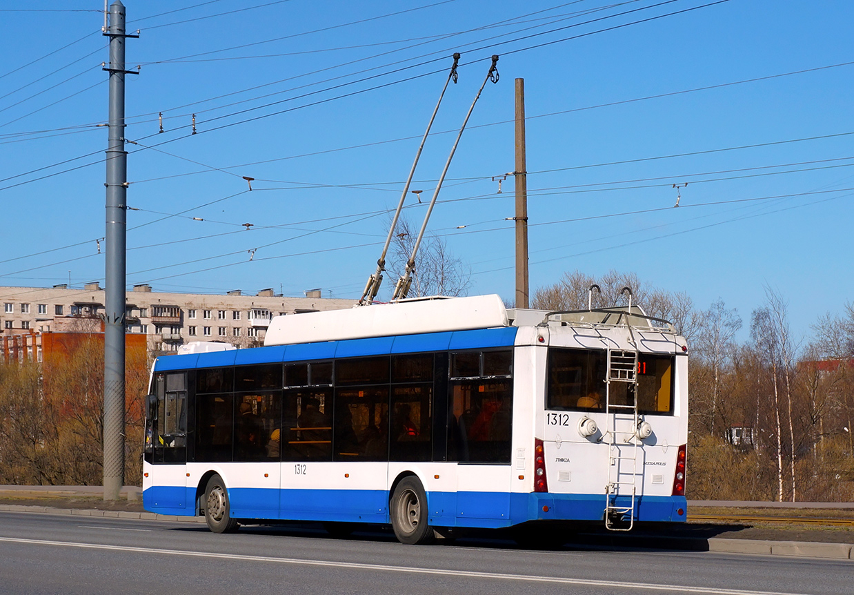 Sanktpēterburga, Trolza-5265.00 “Megapolis” № 1312