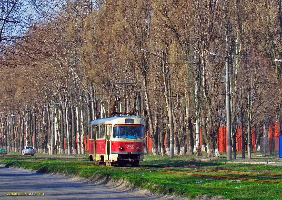 Дняпро, Tatra T3SU № 1258