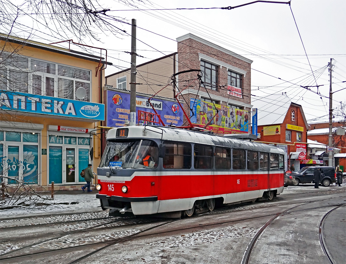 Краснодар, Tatra T3SU КВР МРПС № 145