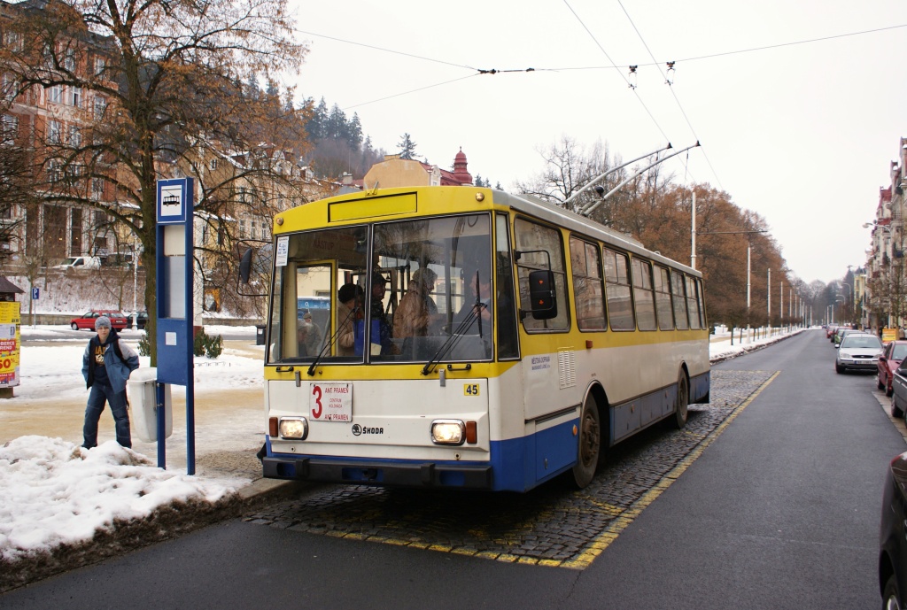 Марианске-Лазне, Škoda 14Tr11/6 № 45