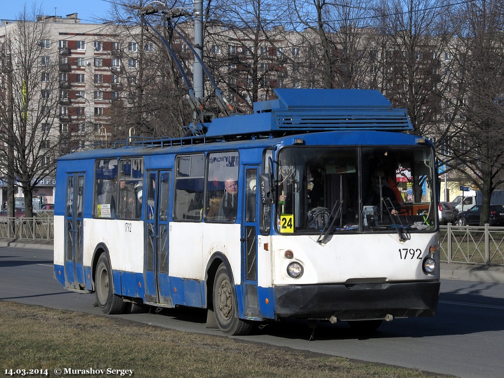 Санкт-Пецярбург, ВЗТМ-5284 № 1792