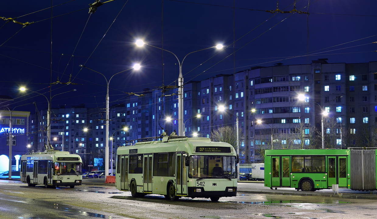 Минск, БКМ 32102 № 5412