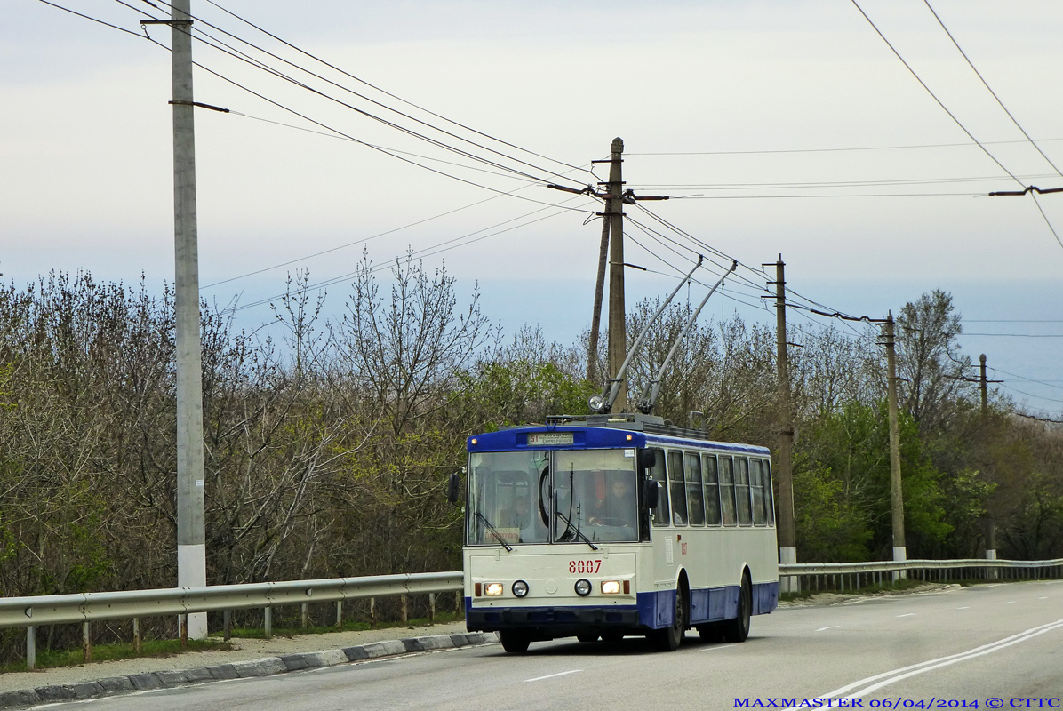 Krimski trolejbus, Škoda 14Tr02/6 č. 8007 Krimski trolejbus, Škoda 14Tr02/6 č. 8007