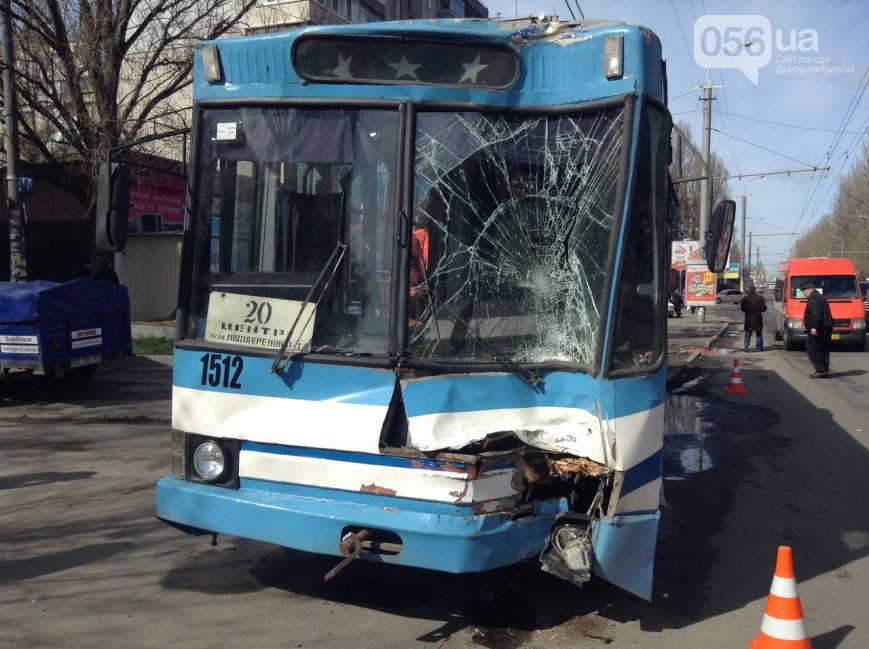 Днепр, ЮМЗ Т2 № 1512; Днепр — ДТП и аварии