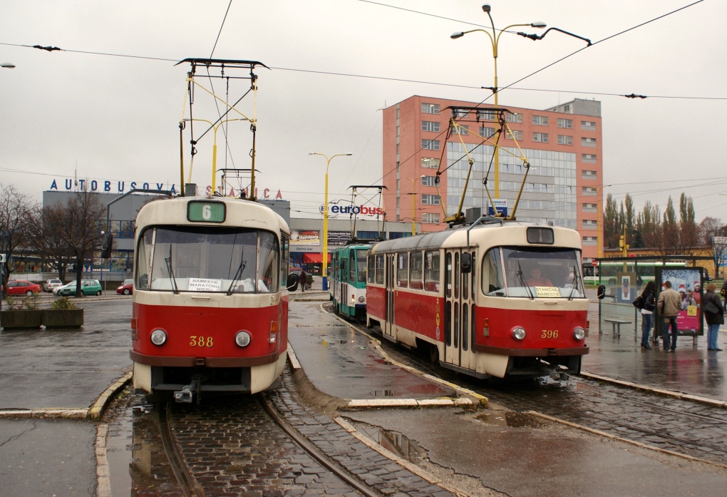 Košice, Tatra T3SUCS № 388; Košice, Tatra T3SUCS № 396