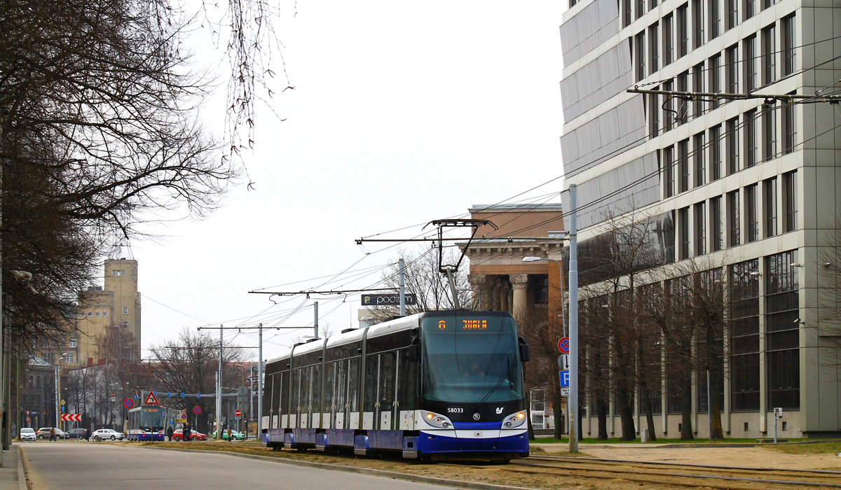 Рига, Škoda 15T1 ForCity Alfa Riga № 58033