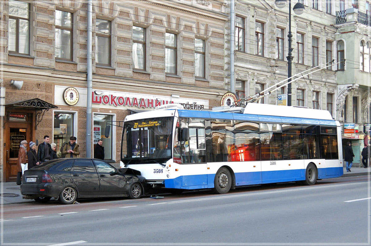 Санкт Петербург, Тролза-5265.00 «Мегаполис» № 3508