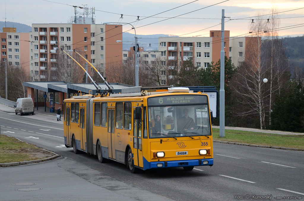 Злин, Škoda 15Tr13/6M № 355