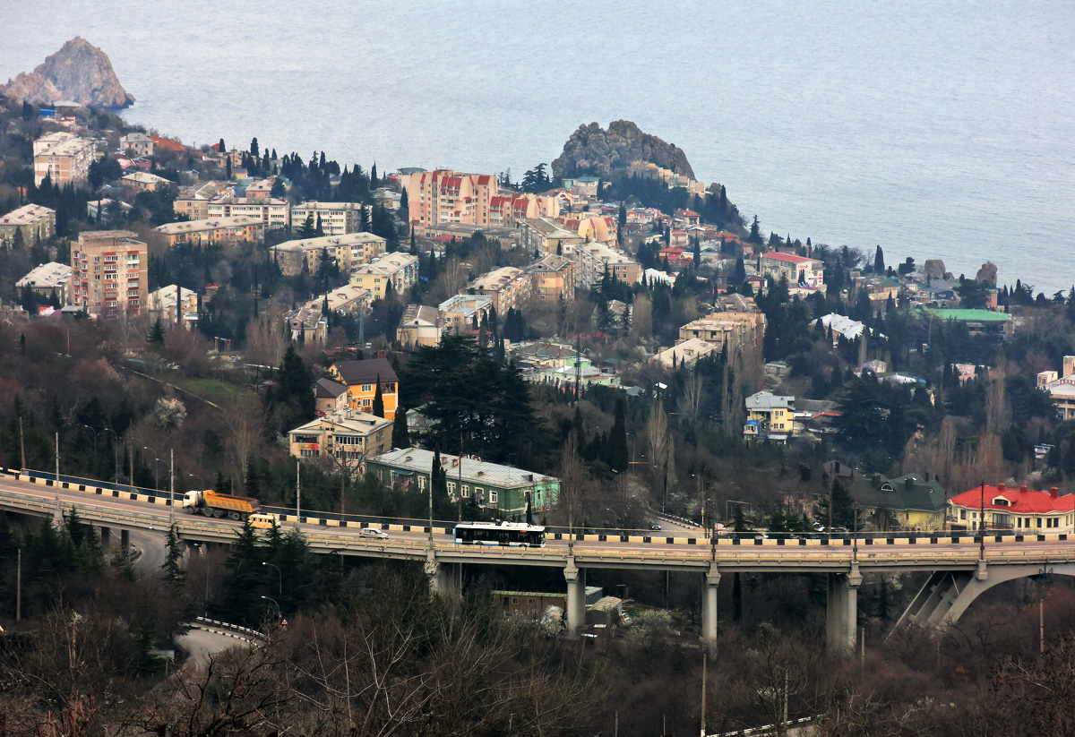 Крымский троллейбус — Троллейбусные линии