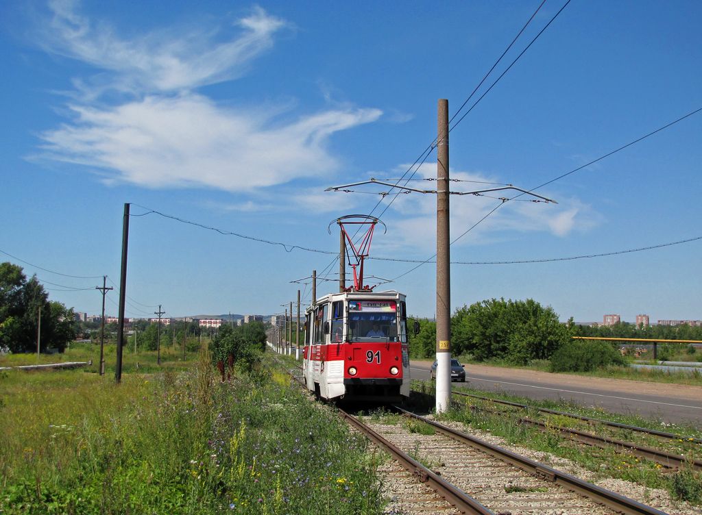 Нижнекамск, 71-605 (КТМ-5М3) № 91