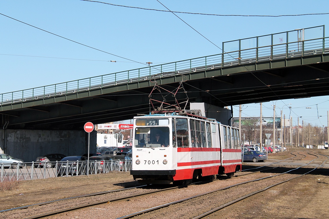 Санкт-Петербург, ЛВС-86К № 7001